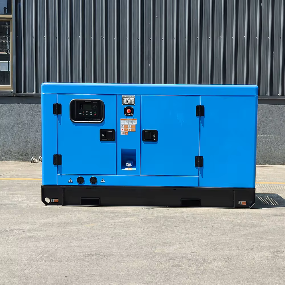 Industrial diesel generator infrastructure